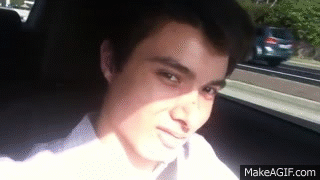 Dancing in the car, Elliot Rodger style on Make a GIF Dancing in the car, Elliot Rodger style on Make a GIF