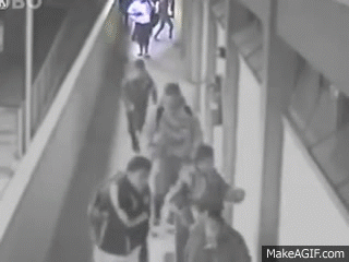Caught on tape: Brazil High School Shooter Chasing Down Kids In School! on  Make a GIF
