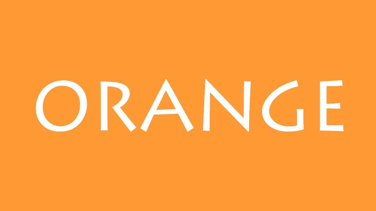 Learn Basic Colours - Orange, Kids Video - YouTube