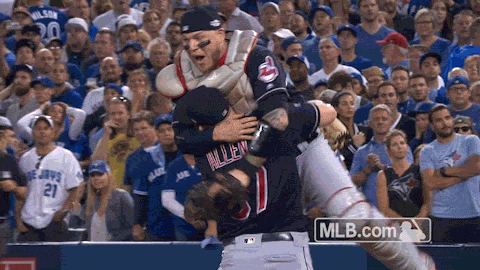 Cleveland Indians Win GIF by MLB - Find & Share on GIPHY
