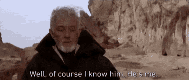 Well Of Course I Know Him Hes Me Ben Kenobi GIF - Well Of Course I Know Him  Hes Me Ben Kenobi Hes Me - Discover & Share GIFs