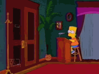 Image result for the simpsons grandpa gif