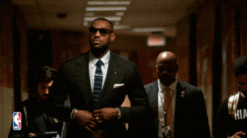 Lebron James Walking GIF by NBA Lebron James Walking GIF by NBA