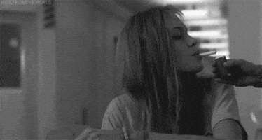 black and white smoking GIF black and white smoking GIF