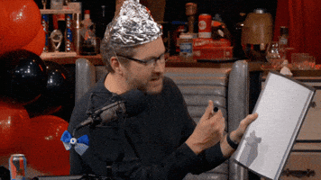 Burnie Burns Conspiracy GIF by Rooster Teeth Burnie Burns Conspiracy GIF by Rooster Teeth