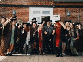 Graduating High School GIF by Nell Mescal Graduating High School GIF by Nell Mescal