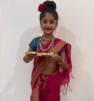 Indian Girl Holi GIF by da sachin Indian Girl Holi GIF by da sachin