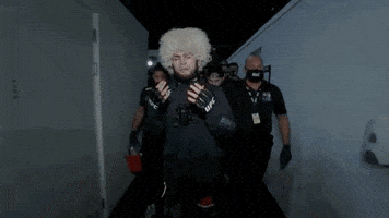 Walk Out Khabib Nurmagomedov GIF by UFC Walk Out Khabib Nurmagomedov GIF by UFC