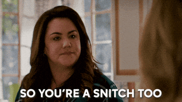 American Housewife Snitch GIF by ABC Network American Housewife Snitch GIF by ABC Network