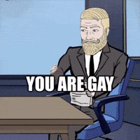 You Are Gay GIF by Based Chad You Are Gay GIF by Based Chad