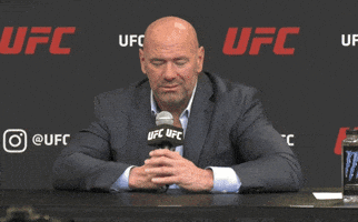 Stop It Come On GIF by UFC Stop It Come On GIF by UFC