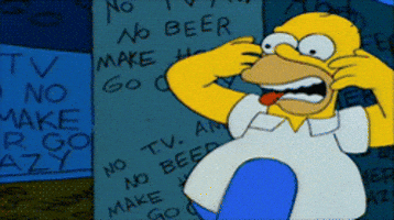 Going Crazy Homer Simpson GIF Going Crazy Homer Simpson GIF