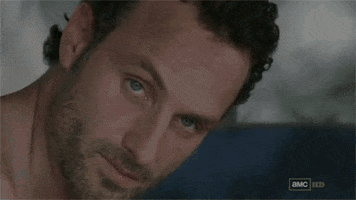 Staring The Walking Dead GIF