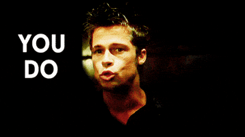 brad pitt you do not talk about fight club GIF brad pitt you do not talk about fight club GIF