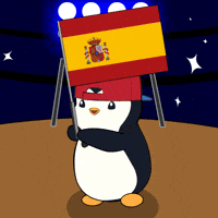 Spanish World GIF by Pudgy Penguins Spanish World GIF by Pudgy Penguins