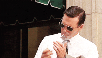 mad men smoking GIF mad men smoking GIF