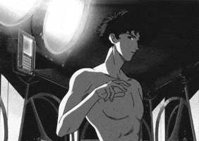 cowboy bebop smoking GIF cowboy bebop smoking GIF