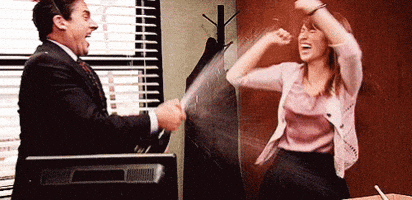 The Office Party Hard GIF The Office Party Hard GIF