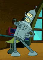 Happy Robot GIF Happy Robot GIF