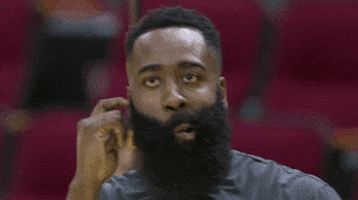 James Harden Reaction GIF by NBA James Harden Reaction GIF by NBA