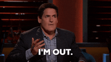 Im Out Shark Tank GIF by ABC Network Im Out Shark Tank GIF by ABC Network