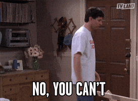 Everybodylovesraymond You Cant GIF by TV Land Everybodylovesraymond You Cant GIF by TV Land