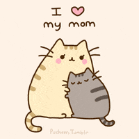 Mothers Day Love GIF by Pusheen Mothers Day Love GIF by Pusheen