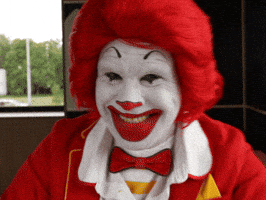 ronald mcdonald fun GIF by McDonald's CZ/SK ronald mcdonald fun GIF by McDonald's CZ/SK
