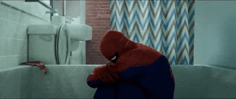 Spider Man Reaction GIF by MOODMAN Spider Man Reaction GIF by MOODMAN