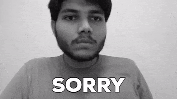 Im Sorry GIF by Raghav Bansal Im Sorry GIF by Raghav Bansal