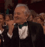 Bill Murray Applause GIF by MOODMAN Bill Murray Applause GIF by MOODMAN