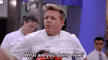 gordon ramsay cooking GIF by Hell's Kitchen
