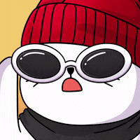 Sunglasses Wow GIF by Sappy Seals