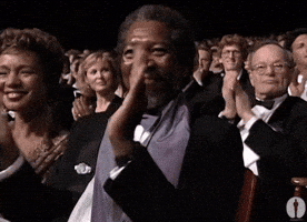 Morgan Freeman Applause GIF by The Academy Awards Morgan Freeman Applause GIF by The Academy Awards