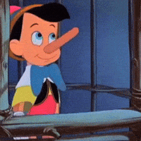 Disney Lying GIF by Anne Horel Disney Lying GIF by Anne Horel