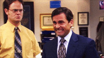 The Office Smile GIF The Office Smile GIF