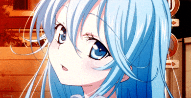 anime girl smile GIF anime girl smile GIF