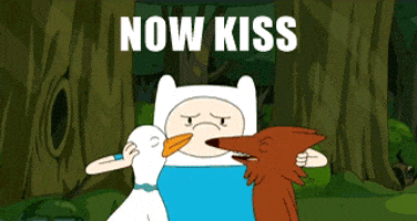 Now Kiss Adventure Time GIF Now Kiss Adventure Time GIF