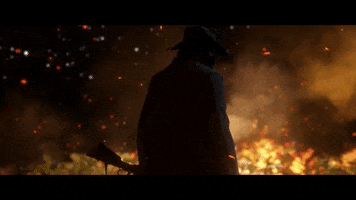 Red Dead Redemption Fire GIF by Rockstar Games Red Dead Redemption Fire GIF by Rockstar Games