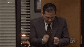 the office drum GIF the office drum GIF