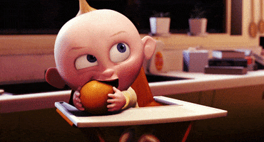 the incredibles baby GIF