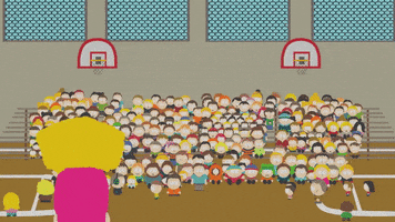 basketball gathering GIF by South Park 