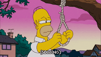 sad homer simpson GIF sad homer simpson GIF