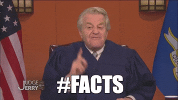 Facts GIF by Judge Jerry Facts GIF by Judge Jerry