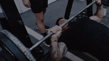 Benching Bench Press GIF by GYMREAPERS Benching Bench Press GIF by GYMREAPERS
