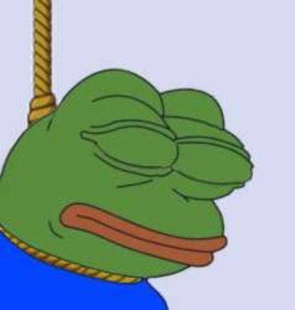 Image result for pepe hanging