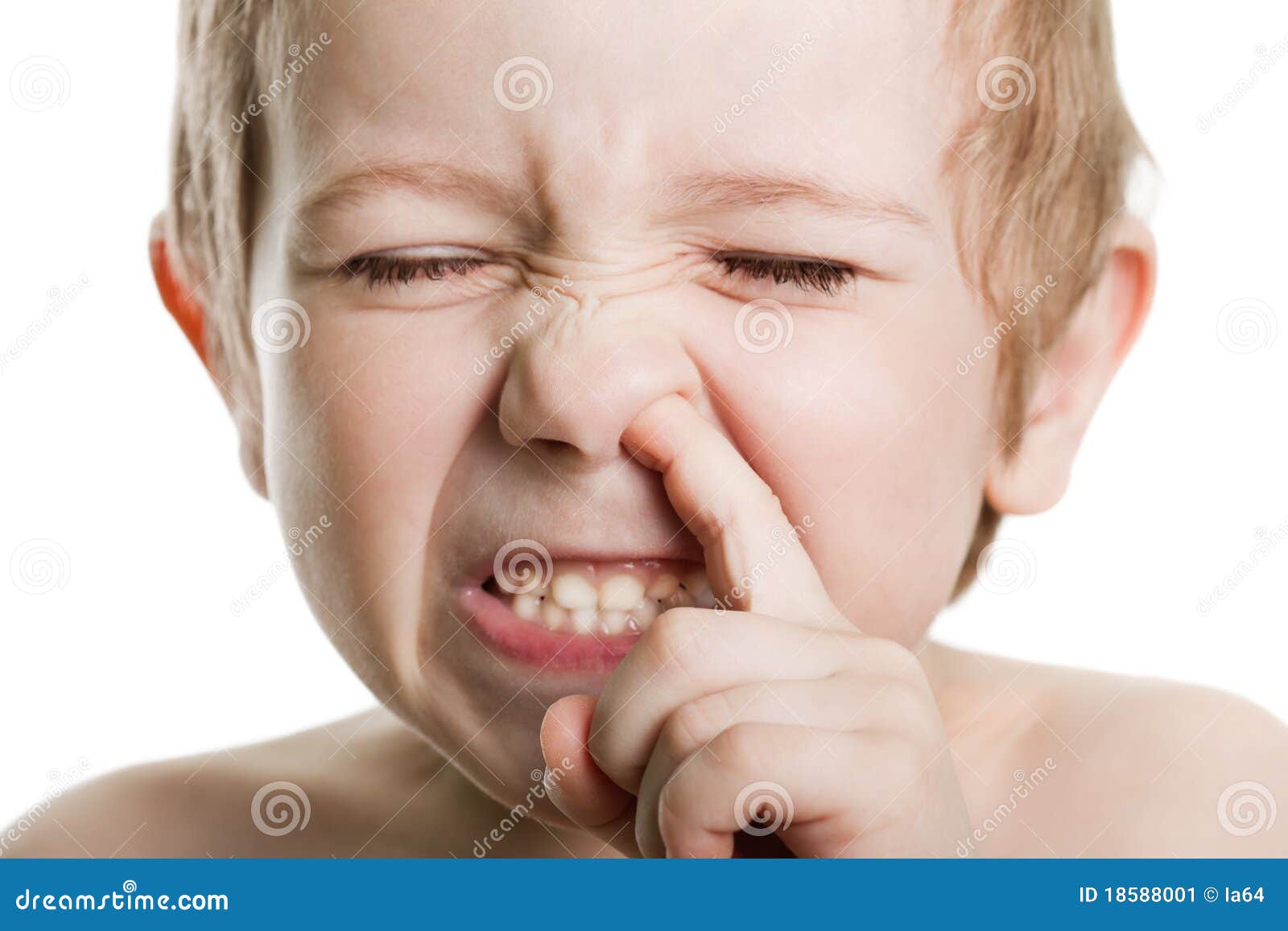 Image result for stock image picking nose