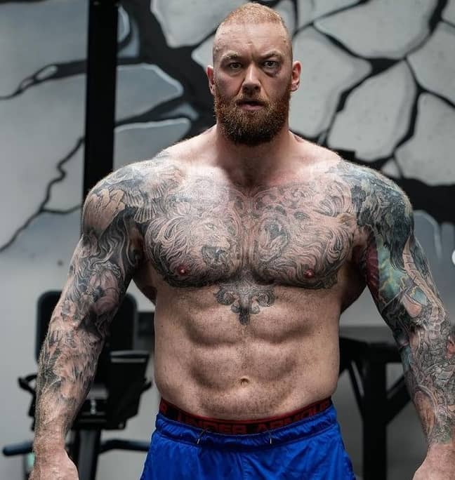 Hafthor 'The Mountain' Bjornsson Shows Off Remarkable 77lb Weight Loss